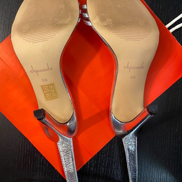Pre-owned Chiccode Brand  (European)High Heel Sandals-Made in Italy - Picture 4 of 7